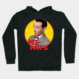 Pee-Wee's Beautiful Yellow Color Background Hoodie